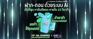 Read more about the article เว็บ SA GAMING คาสิโนบาคาร่า